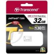 USB флеш Transcend JetFlash 720 32GB USB 3.2 Gen1 Silver (TS32GJF720S)