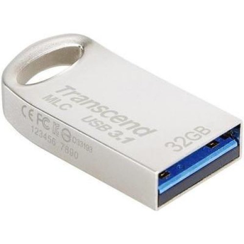 USB флеш Transcend JetFlash 720 32GB USB 3.2 Gen1 Silver (TS32GJF720S)