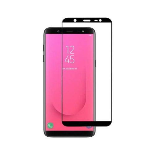 Захисне скло Full screen PowerPlant, для Samsung Galaxy J8, Black