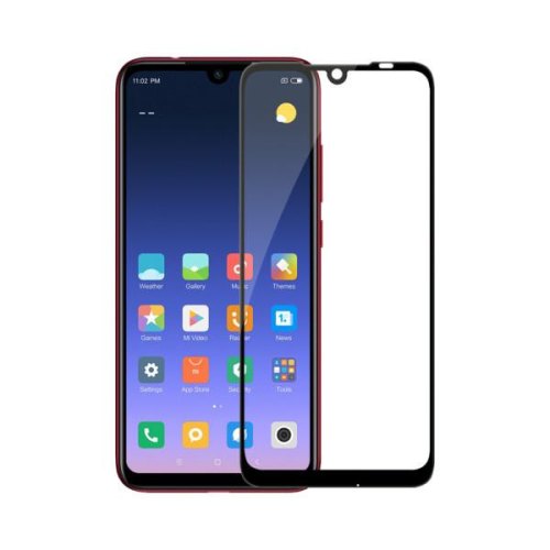 Захисне скло Full screen PowerPlant, для Xiaomi Redmi Note 7 Pro, Black