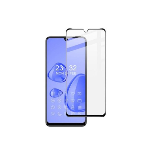Захисне скло Full screen PowerPlant, для Samsung Galaxy A22, Black