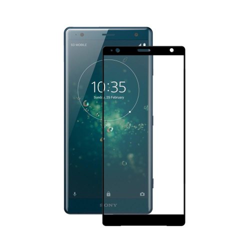 Захисне скло Full screen PowerPlant, для Sony Xperia XZ2, Black