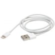 Кабель PowerPlant, USB Type-A - Lightning (iPhone 5, 5S, 6), 1м (DV00DV4042)