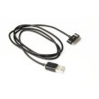 Кабель PowerPlant, USB Type-A - Apple 30pin (4/4s), 1м, чорний (DV00DV4045B)