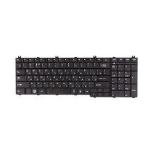 Клавіатура для ноутбука PowerPlant, для Toshiba Satellite C650, L650, фрейм, чорна (KB310685)