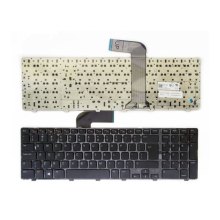 Клавіатура для ноутбука PowerPlant, для Dell Inspiron 17R, Vostro 3750, XPS 17, фрейм, чорна (KB310326)