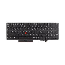 Клавіатура для ноутбука PowerPlant, для Lenovo Thinkpad T570, фрейм, підсвітка, чорна (KB315154)