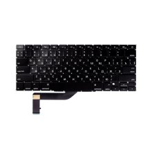 Клавіатура для ноутбука PowerPlant, для Apple MacBook Pro Retina 15 1398, без фрейму, чорна (KB310721)