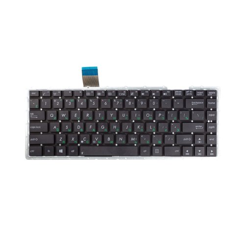 Клавіатура для ноутбука PowerPlant, для Asus X450J, A450CC, без фрейму, чорна (KB310725)