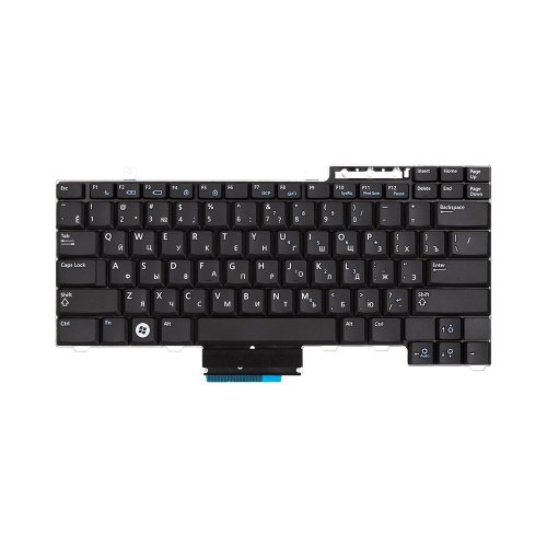 Клавіатура для ноутбука PowerPlant, для Dell Latitude E5400, фрейм, чорна (KB315512)