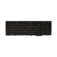 Клавіатура для ноутбука PowerPlant, для HP 6540B, 6545B, 6550B, фрейм, чорна (KB310586)
