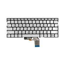 Клавіатура для ноутбука PowerPlant, для Xiaomi Mi Air 13.3, без фрейму, підсвітка, біла (KB315208)