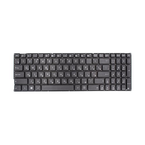 Клавіатура для ноутбука PowerPlant, для Asus X541 series, без фрейму, чорна (KB312597)