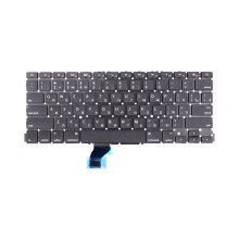 Клавіатура для ноутбука PowerPlant, для Apple Macbook Pro 13 A1502, без фрейму, чорна (KB310388)