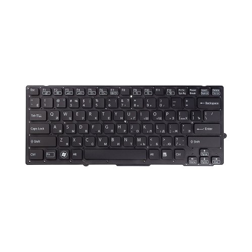 Клавіатура для ноутбука PowerPlant, для Sony Vaio VPC-SB, VPC-SA, чорна (KB310789)