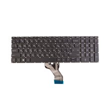Клавіатура для ноутбука PowerPlant, для HP 255 G8 15-DA, без фрейму, чорна (KB314720)