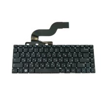 Клавіатура для ноутбука PowerPlant, для Samsung RV411, без фрейму, чорна (KB311613)