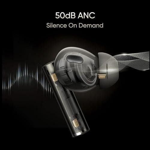 Навушники бездротові TWS Realme Buds Air 6 Pro RMA2401, Titanium Twilight