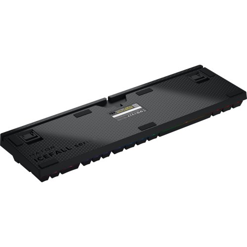 Клавіатура бездротова Hator Icefall Mecha Rainbow Wireless/USB Black (HTK204UA)