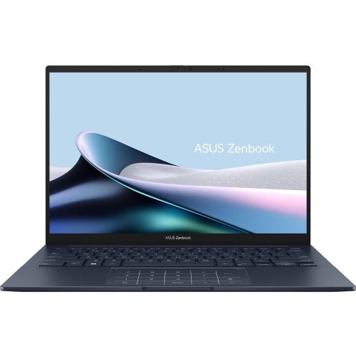 Ноутбук Asus UX3405CA-PP288 14 OLED/Intel U9-285H/32GB/SSD 1TB/Intel Arc/DOS/Sleeve/RJ45 adapter/Ponder Blue (90NB14W1-M00BB0)