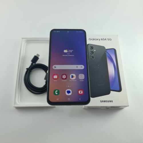 Смартфон Samsung Galaxy A54 (A546E) 128Gb Graphite (SM-A546EZKASEK) USED **