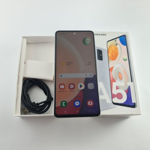 Смартфон Samsung Galaxy A51 (A515F) 128Gb Metallic Silver (SM-A515FMSWSEK) USED **