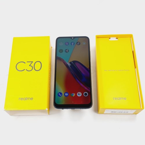 Смартфон Realme C30 3/32Gb Denim Black USED **