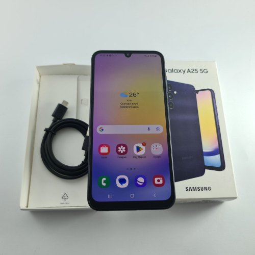 Смартфон Samsung Galaxy A25 5G (A256B) 128Gb Blue Black (SM-A256BZKDSEK) USED **