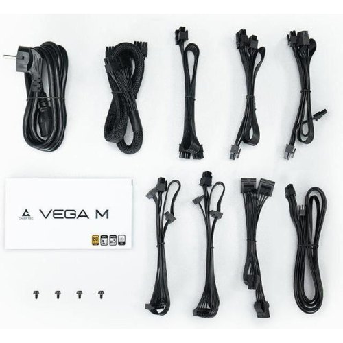Блок живлення Chieftec VEGA M, 750W, 12VHPW, connector 80+Gold, модульні кабелі (PPG-750-C)