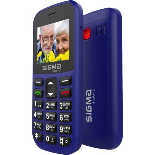 Мобільний телефон Sigma mobile Comfort 50 Easy Blue (4827798585238)