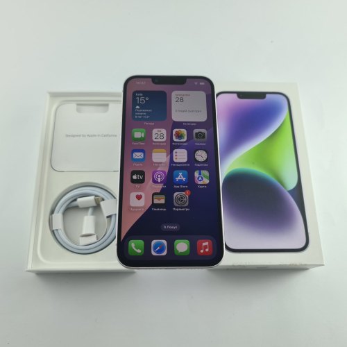 Смартфон Apple iPhone 14 128GB Purple USED **
