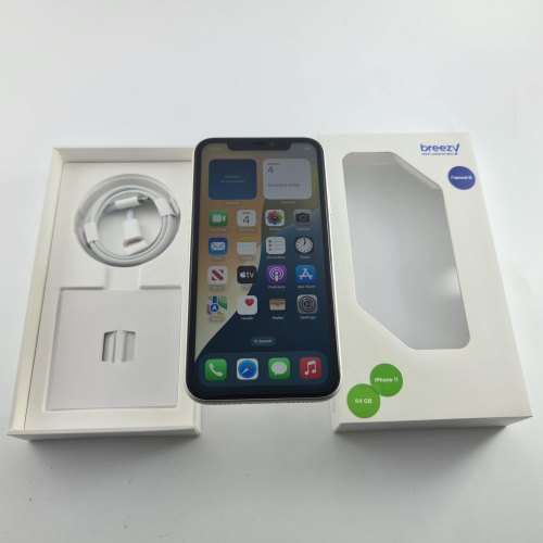 Смартфон iPhone 11 64GB White, Model A2221 USED **