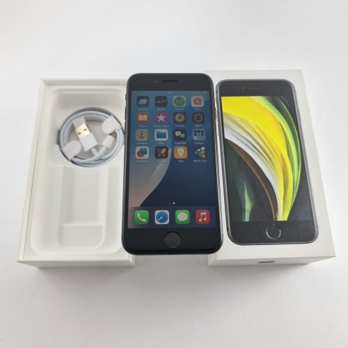 Смартфон Apple iPhone SE2 64GB BLACK (Retina HD display 4.7-inch, 1334-by-750-pixel resolution at 326 ppi, A13 Bionic chip, Rated IP67, 12MP Wide came