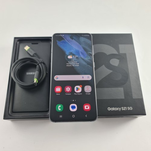 Смартфон Samsung Galaxy S21 256 GB Phantom Grey USED **