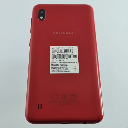 Смартфон Samsung Galaxy A10 (A105F) 32Gb Red (SM-A105FZRGSEK) USED **