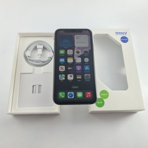 Смартфон iPhone 11 64GB Black, Model A2221 USED **
