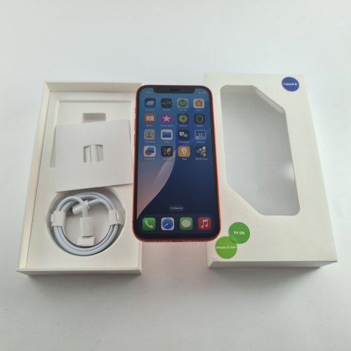 Смартфон iPhone 12 mini 64GB (PRODUCT)RED, Model A2399 USED **