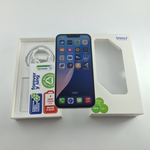 Смартфон iPhone 13 Pro 128GB Silver, Model A2638 USED **