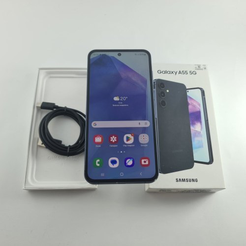 Смартфон Samsung Galaxy A55 5G (A556B) 256Gb Awesome Navy (SM-A556BZKCEUC) USED **