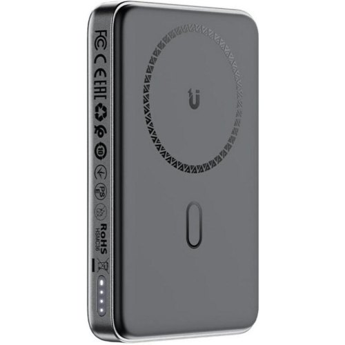 Зовнішній акумулятор Powerbank Acefast M6 Magnetic Wireless, 10000mAh, 20W PD, QC 3.0, QI 20W, Black (6974316282600)
