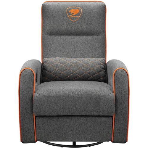 Крісло-реклайнер геймерське Cougar Fidom Gray, дихаюча тканина, сіре