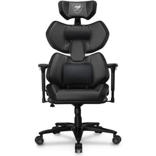 Крісло геймерське Cougar Terminator Elite, шкірозамінник Hyper-Dura, каркас з армованого волокна (PAFRP), чорне