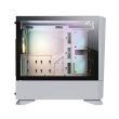 Корпус ігровий Cougar MG140 AIR RGB, mATX/mini-ITX, без блоку живлення, 3x120мм ARGB, скляне вікно, білий