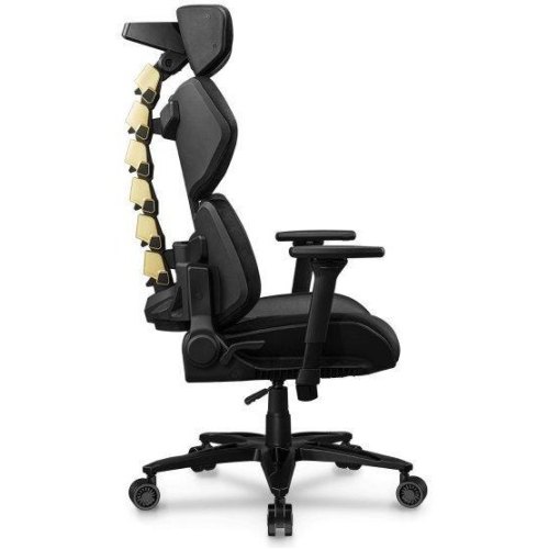 Крісло геймерське Cougar Terminator Elite, чорне з золотим