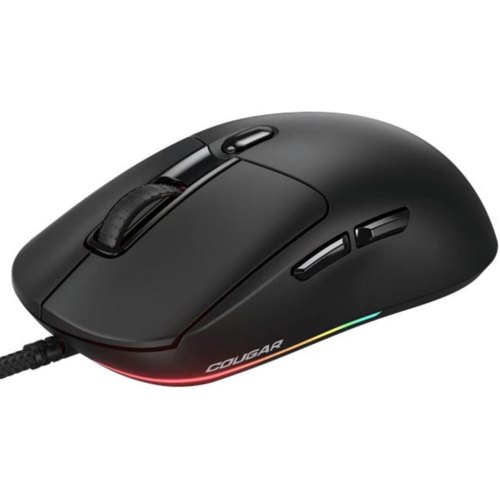 Миша дротова, ігрова Cougar Minos Neo, 6200 dpi, 220 IPS, сенсор PixArt 3327, чорна