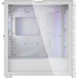 Корпус ігровий Cougar Duoface PRO RGB, ATX/mATX/mini-ITX, без блоку живлення, 3x120мм ARGB, 1x120мм ARGB, скляне вікно, білий