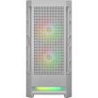 Корпус ігровий Cougar Duoface RGB, ATX/mATX/mini-ITX, без блоку живлення, 2x140мм ARGB, 1x120мм ARGB, скляне вікно, білий