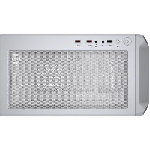 Корпус ігровийCougar Archon 2 RGB, ATX/mATX/mini-ITX, без блоку живлення, 3x120мм ARGB, скляне вікно, білий