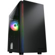 Корпус ігровий Cougar Purity RGB, mini-ITX/MicroATX, без блоку живлення, 1x120мм ARGB, скляне вікно, чорний