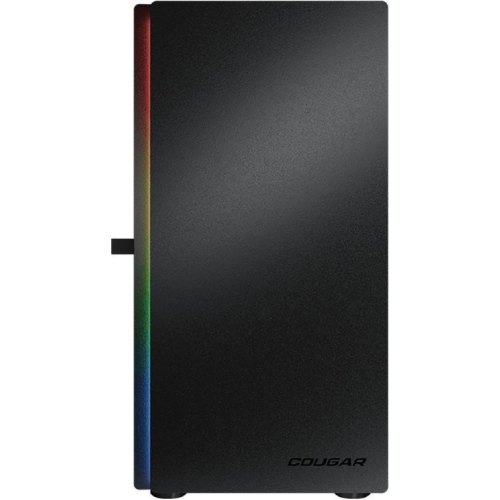 Корпус ігровий Cougar Purity RGB, mini-ITX/MicroATX, без блоку живлення, 1x120мм ARGB, скляне вікно, чорний